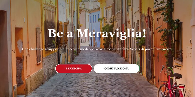 “Be a Meraviglia”: un progetto per aiutare il turismo italiano. Un idea di Filippo Giustini