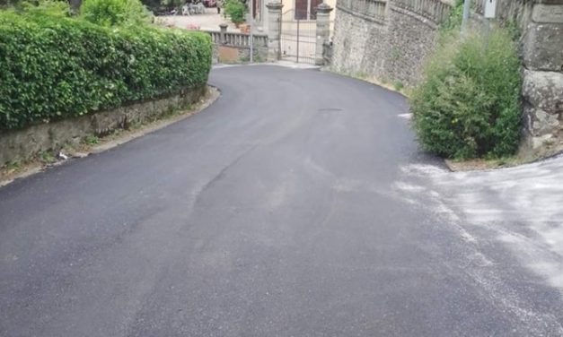 Bivigliano finalmente senza buche, manca poco al termine dei lavori di asfaltatura