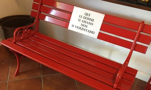 La panchina alla Locanda di Adele