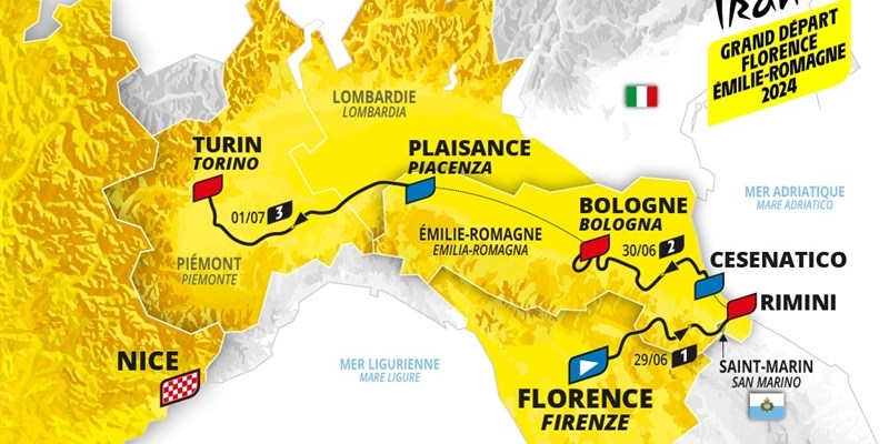 Tour de France 2024. Ecco il video di dove passerà la corsa in Toscana