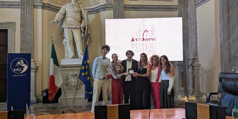 CATALYST premiata a Roma, al Ministero della Cultura, per il concorso Art Bonus 2023