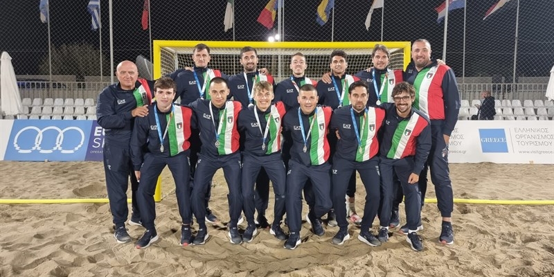 Gregorio Mazzanti guadagna l’argento ai Giochi del Mediterraneo con la Nazionale di beach handball