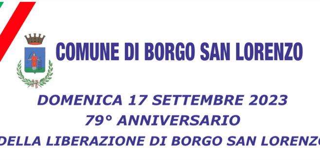 Il 79° anniversario della Liberazione di Borgo San Lorenzo