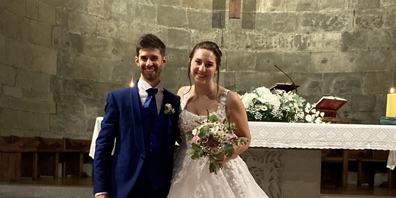 Roberto e Maria Chiara sposi