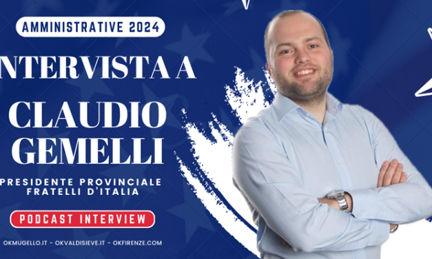 Amministrative 2024: Intervista a Claudio Gemelli di Fratelli d’Italia