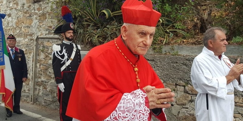 Il cardinale Ernest Simoni alla misericordia di Borgo San Lorenzo