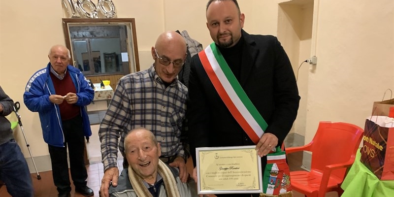 100 candeline per Giuseppe Rontini