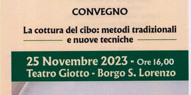 Convegno dell’Accademia della Cucina al Teatro Giotto