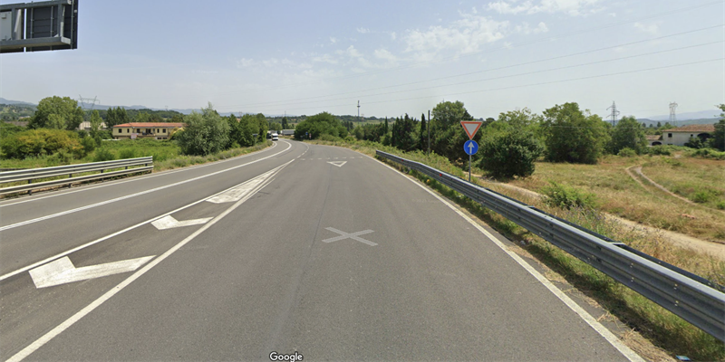 Nel primo pomeriggio, incidente nella zona di Bilancino