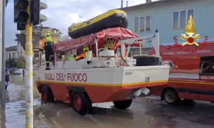 VIDEO – Alluvione Toscana – Un primo bilancio dei Vigili del Fuoco