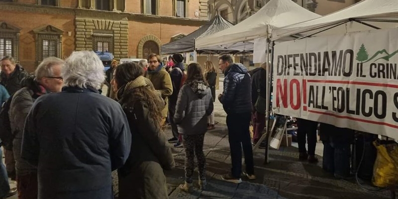 Eolico – A proposito della veglia del 18 dicembre a Firenze e l’udienza TAR
