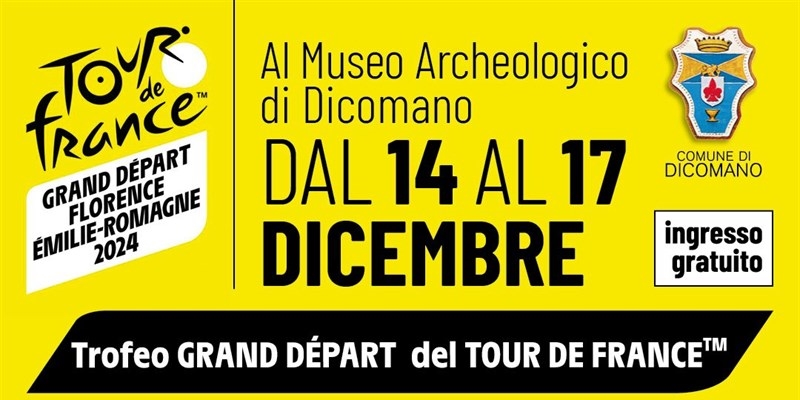 Il Trofeo del Tour de France dal 14 dicembre esposto a Dicomano