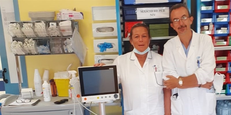 Attrezzature e arredi donati all’ospedale del Mugello in memoria di Ruben