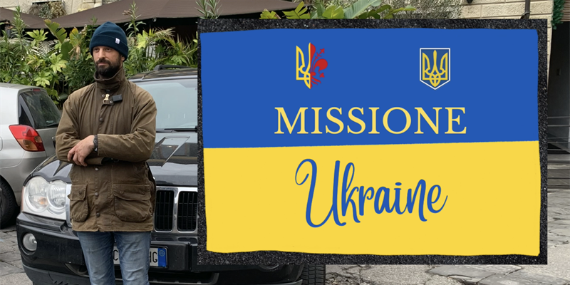 Missione Ucraina Firenze Donbas: Il fotoreporter Niccolò Celesti al fronte portare aiuti – video intervista
