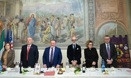 Ritrovo del Lions Club Mugello con la visita del vice governatore