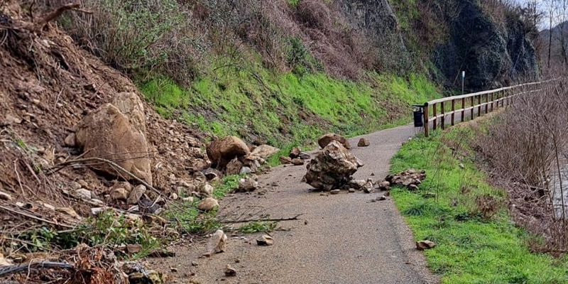 Ora Barberino – Frana “Sentiero delle atlete” non solo non è stata messa in sicurezza, ma ancora pericolosamente in fase di smottamento.