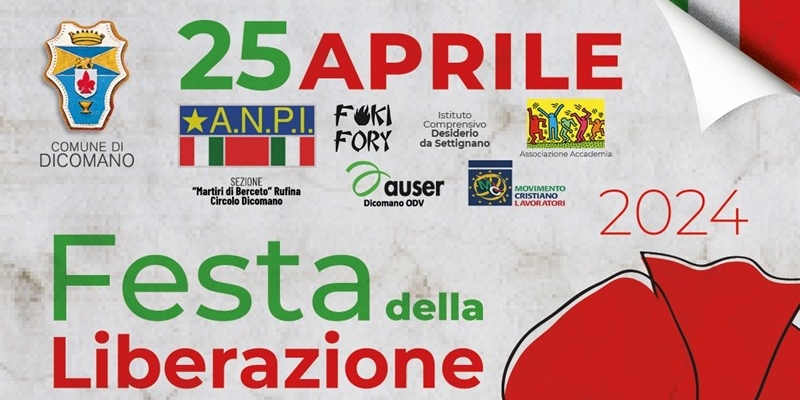 Dicomano. Gli eventi in programma in occasione della festa della Liberazione