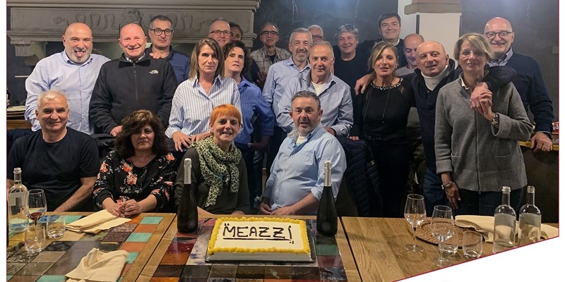 I dipendenti Meazzi si ritrovano dopo 40 anni per un grande festeggiamento
