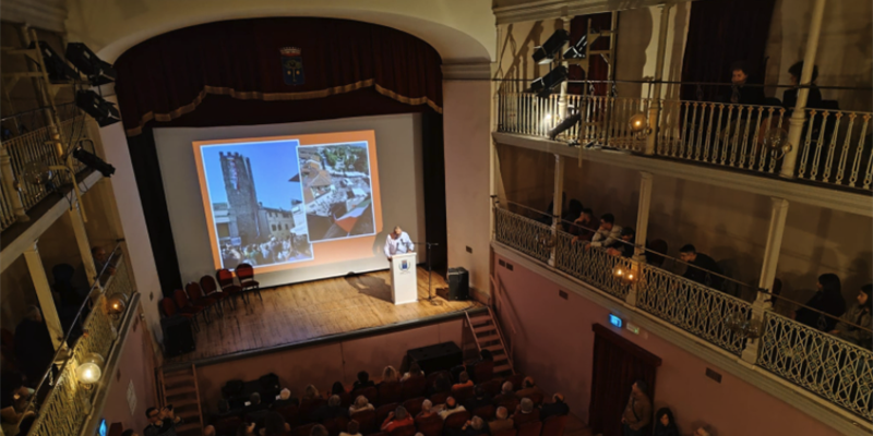 Ieri sera al Teatro Giotto a Vicchio “5 anni in 5 parole”,