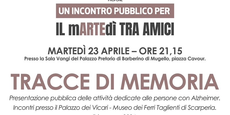 Il Palazzo dei Vicari farà da scenario a “Tracce di memoria” in Mugello