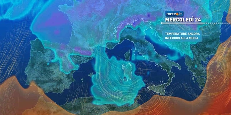 Meteo: al nord torna l’inverno, ma nel ponte ci sarà un miglioramento