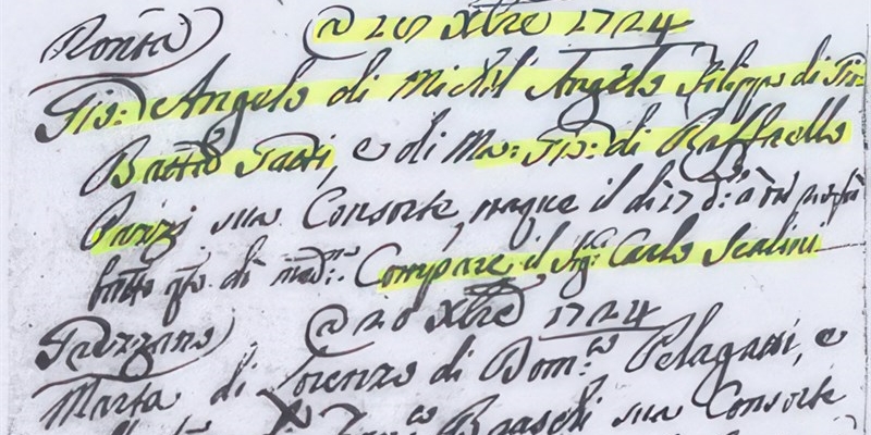 Angelo Gatti (1724-1798) rievocato nella sua Ronta di Mugello