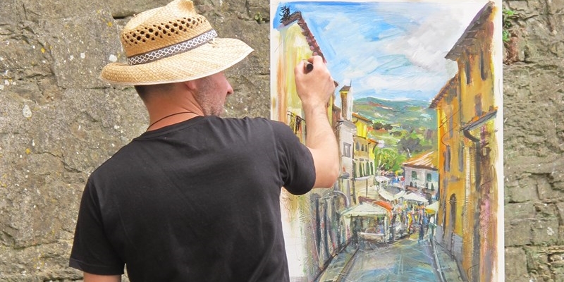 Domenica a San Piero i colori di Estemporanea