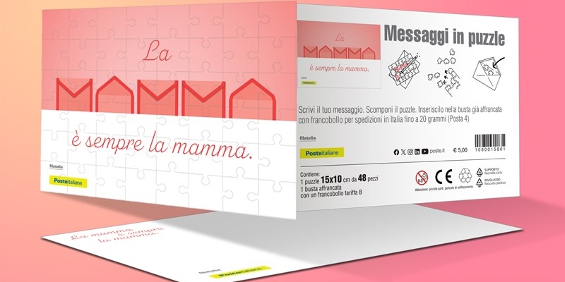 Festa della mamma: le Poste Italiane la festeggiano così