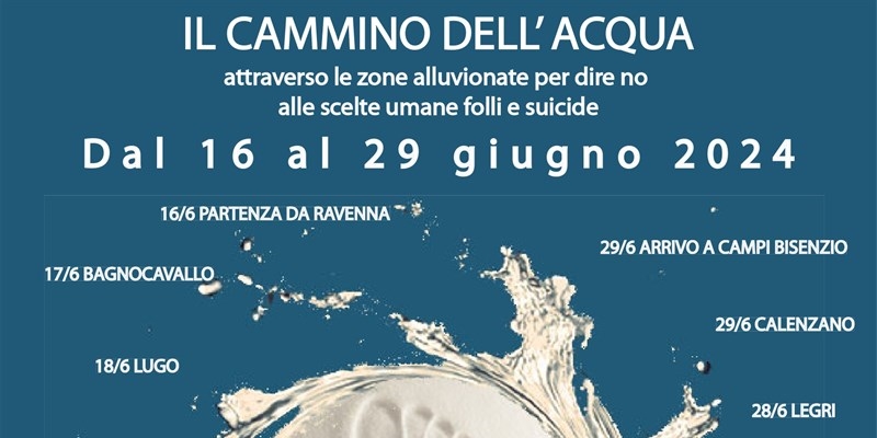 Il Cammino dell’acqua 2024 fa tappa in Mugello