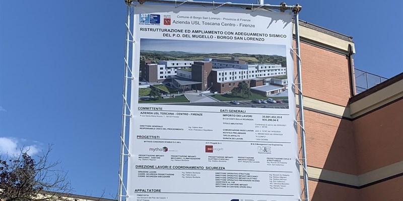 Inaugurati i cantieri per la nuova sanità del Mugello