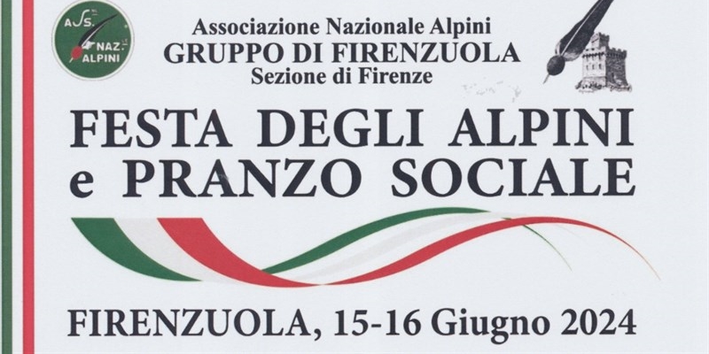 La festa degli Alpini a Firenzuola
