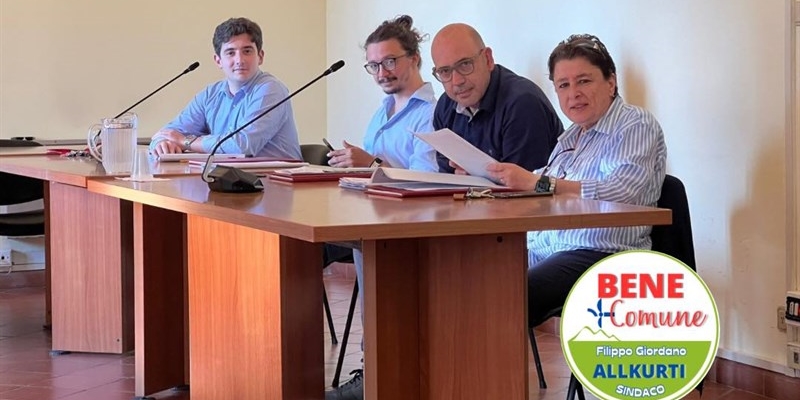 Lista civica “bene comune”. Primo consiglio comunale – 28 giugno 2024