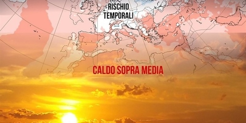 Luglio 2024. Anticiclone africano porta caldo record al sud