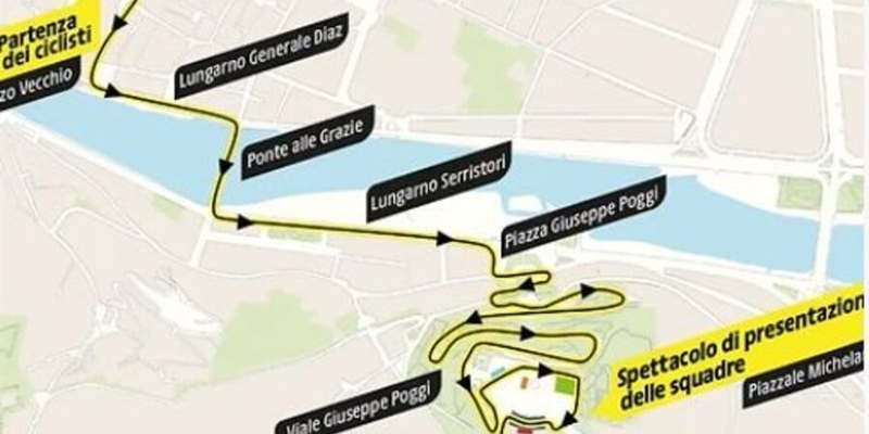 Tour de France Firenze. Giovedì 27 giugno la presentazione squadre, percorso e programma 2024