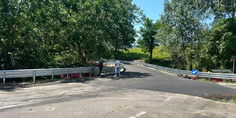 Casaglia – Sopralluogo per la riapertura del ponte sulla Faentina
