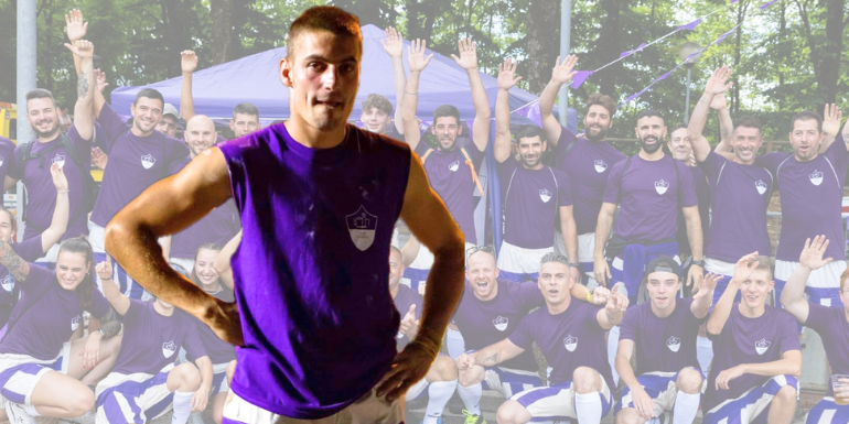 Palio di San Lorenzo: Mattia Ronconi, il Capitano del Rione Viola di Olmi-Salaiole