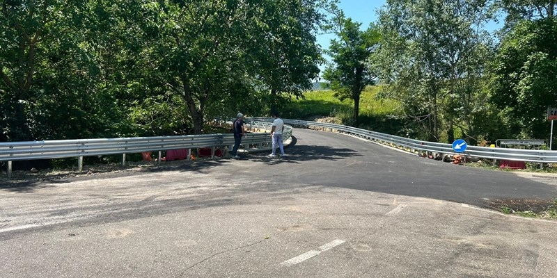 Riapertura del ponte nei pressi di Casaglia: Sopralluogo della città metropolitana e lavori alla SR 302 Faentina