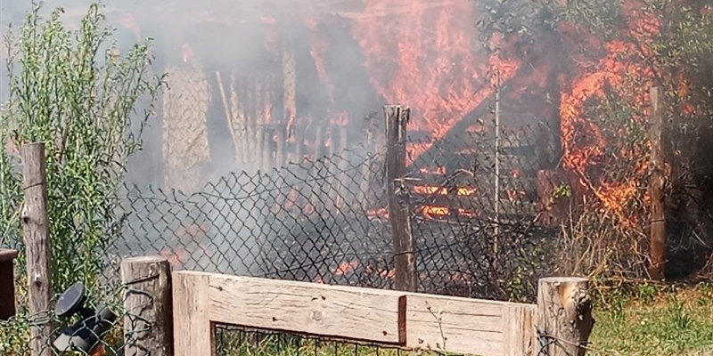 Allarme incendio a La Viottola: Intervento in corso dei Vigili del Fuoco