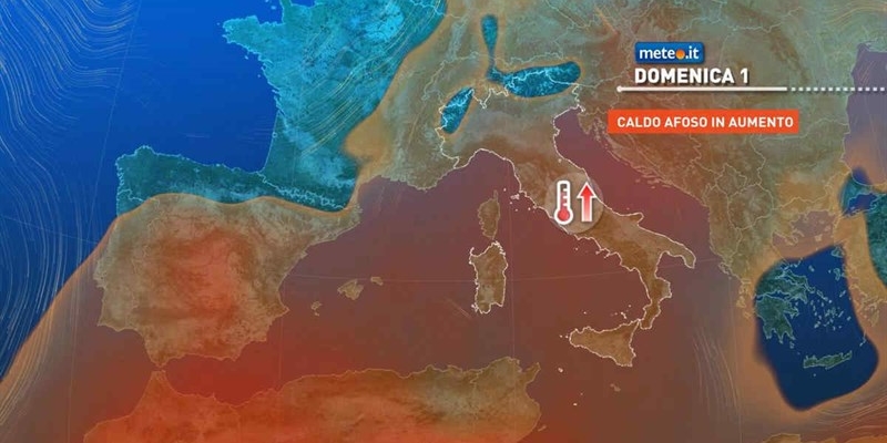 Fine agosto inizio settembre col ritorno dell’afa