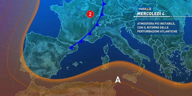 Fine dell’estate? Ci aspetta una settimana di forti perturbazioni