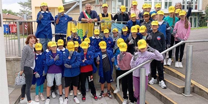 I bambini del “Desiderio da Settignano” aderiscono a “Puliamo il mondo” 2024