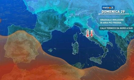 Meteo: fine settembre instabile e più fresco