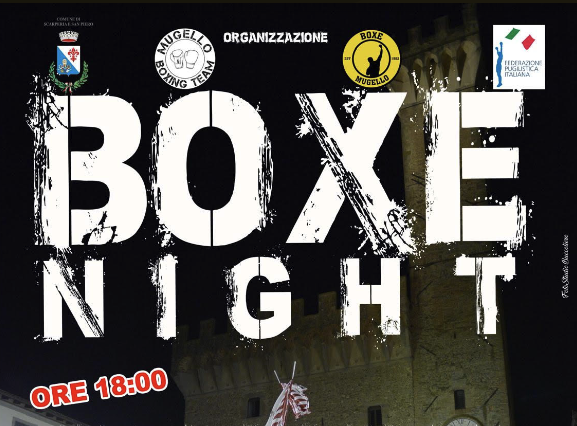 Torna il grande pugilato a Scarperia, targato Boxe Mugello, e lo fa in una sede d’eccezione, il Palazzo de’ Vicari.