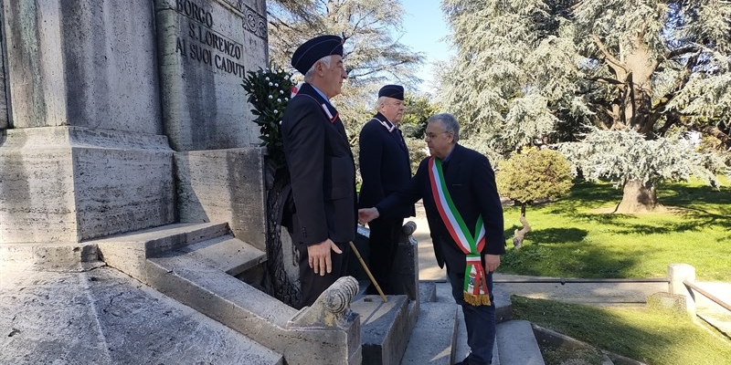 Anche Borgo San Lorenzo celebra la memoria dei caduti in occasione del 4 novembre