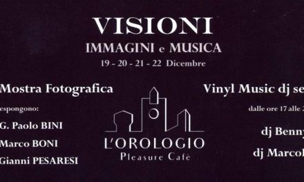 Immagini & musica al caffè Orologio di Borgo San Lorenzo