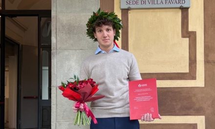 Nuova corona d’alloro a Borgo San Lorenzo: 110 e lode a Guido, neo dottore in Musica e Nuove Tecnologie!