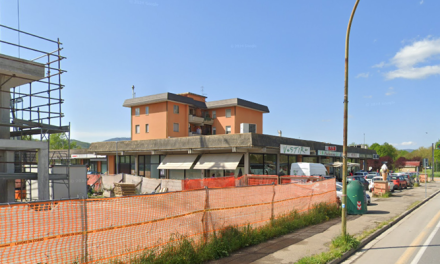 Borgo San Lorenzo. Crollo di un ponteggio durante la notte, nessun ferito