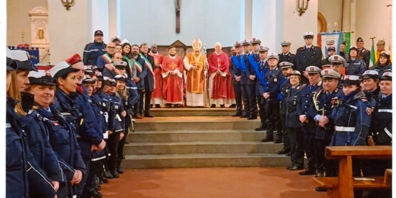 Festa della polizia municipale. Bilanci e tradizione al santuario del SS. crocifisso