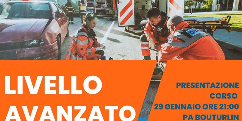 Partenza del corso per soccorritore avanzato alla pubblica assistenza Maria Bouturlin di Barberino