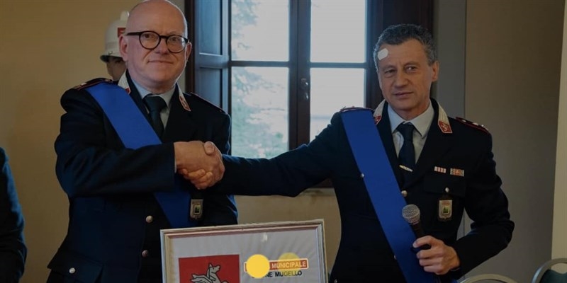 Arriva il pensionamento di Luca Poggiali, storico agente della Polizia Municipale del Mugello